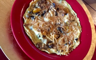 Cheesy Fat Free Southwest Frittata